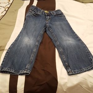 Old Navy jeans Size 4T with waist adjustable butto
